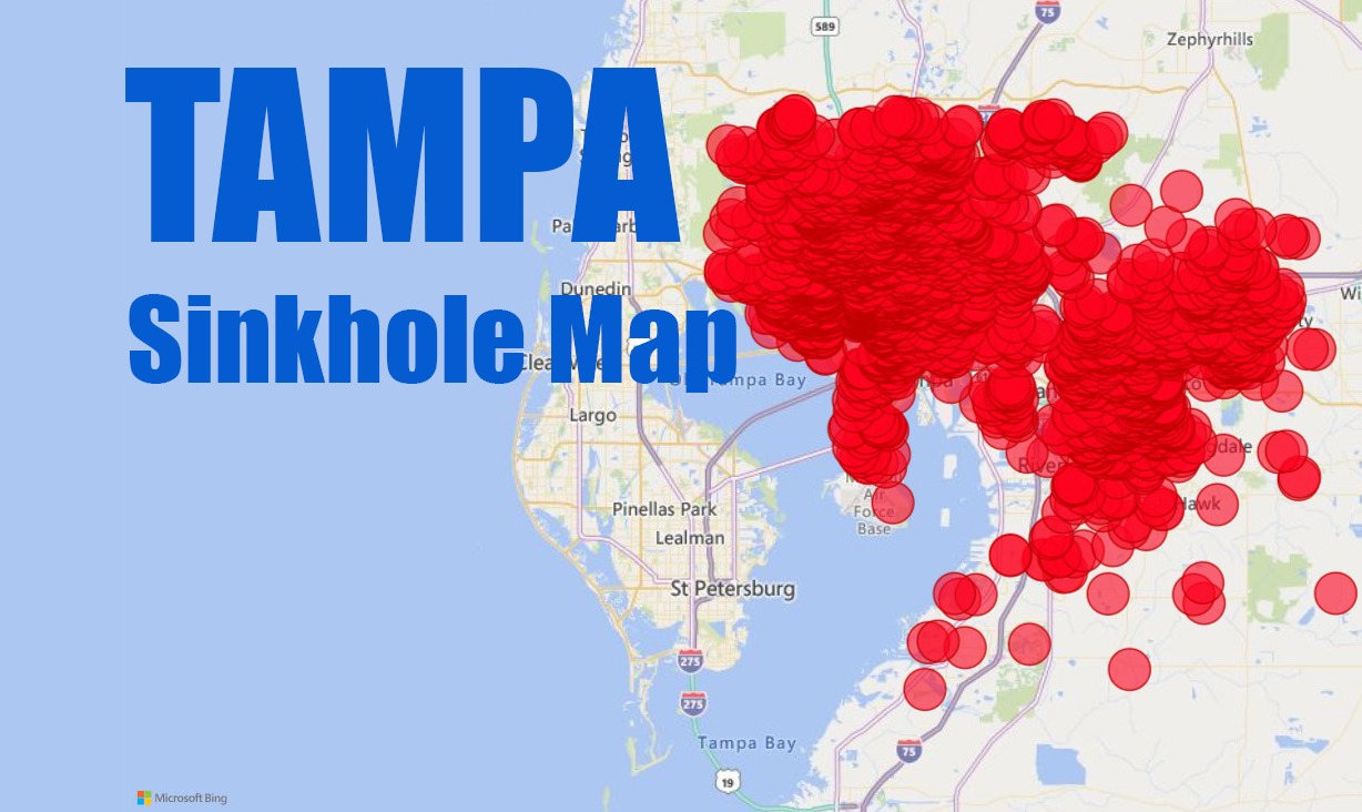Tampa Sinkhole Map