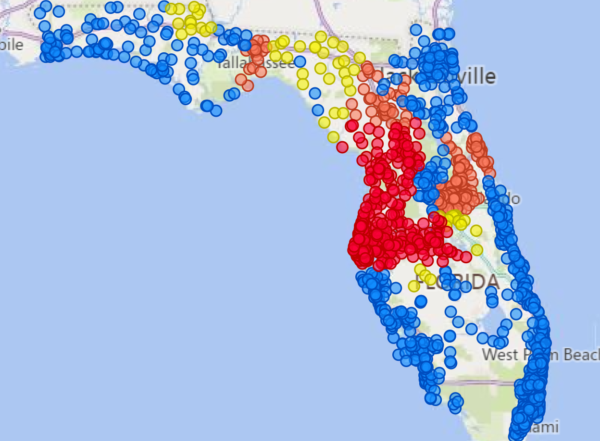 Interactive Sinkhole Map Florida Printable Maps - Reverasite